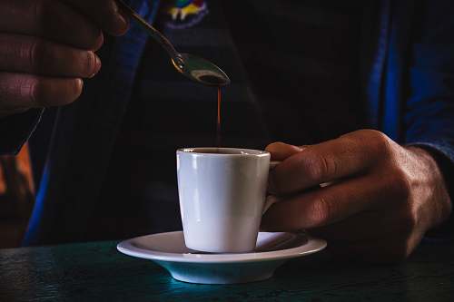 coffee cup person holding ceramic mug pottery